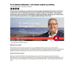 Artikel eksempel på kommunal politiker valg