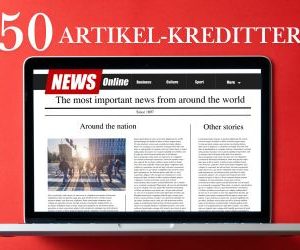 50 artikel-kreditter